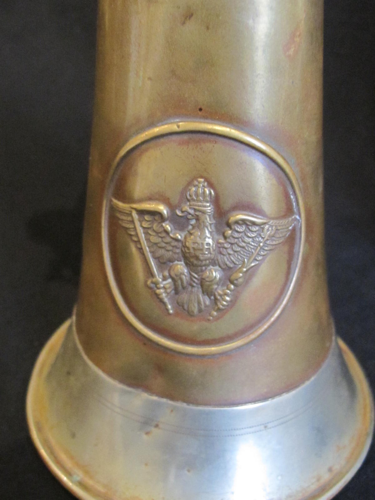 Imperial German Prussian Military Bugle Item 91640 Military Antiques