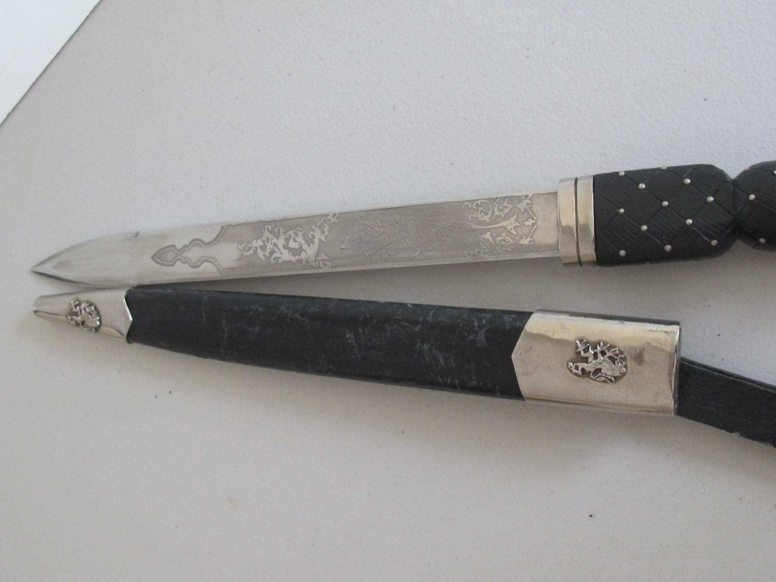 Scottish Pipers Dirk London Scottish Regiment Item 99298 Military