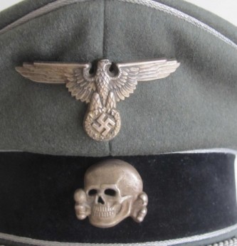 Third Reich Waffen SS Generals Peaked Cap – Item 104608 | Military Antiques